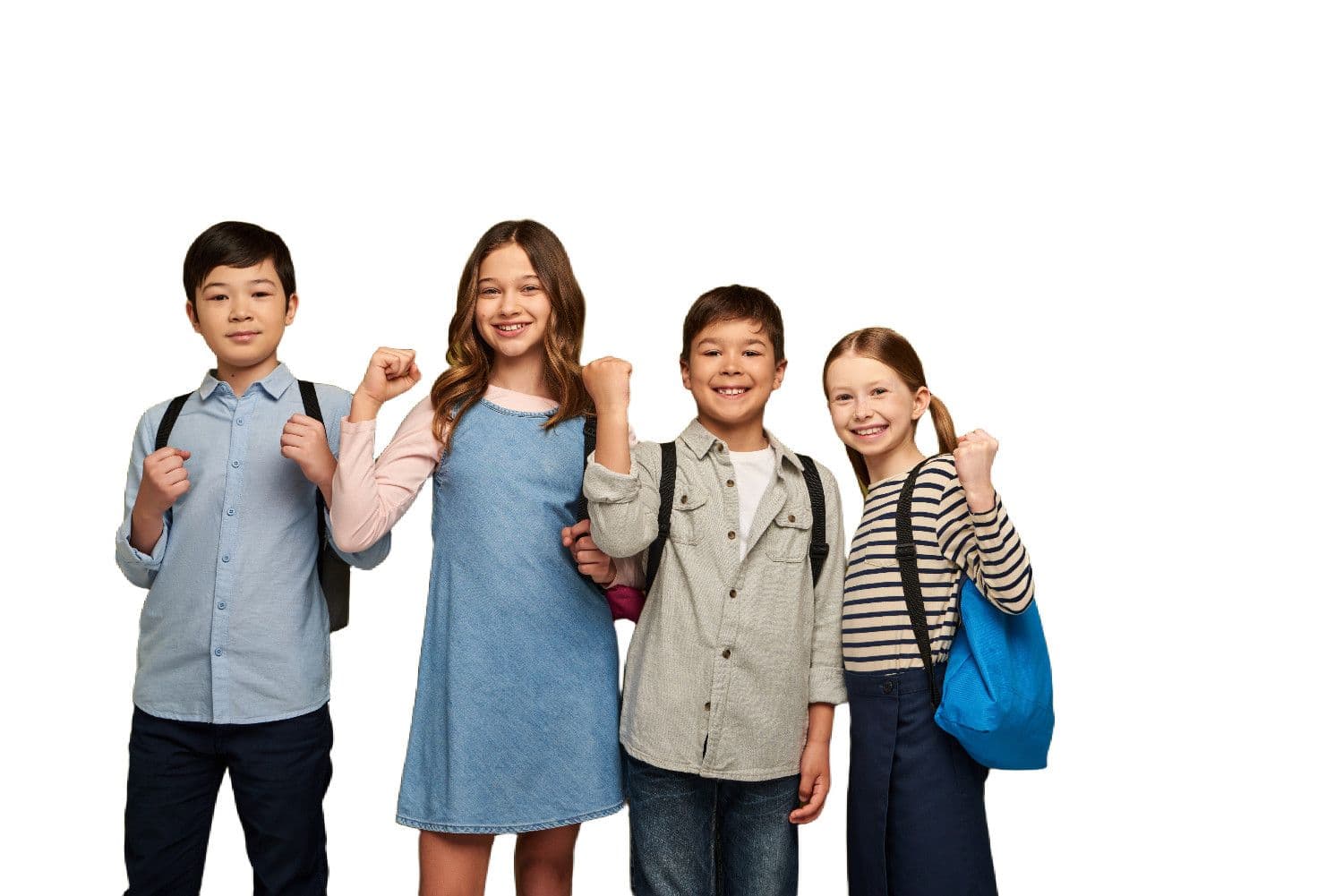 Children with backpacks - Texas education